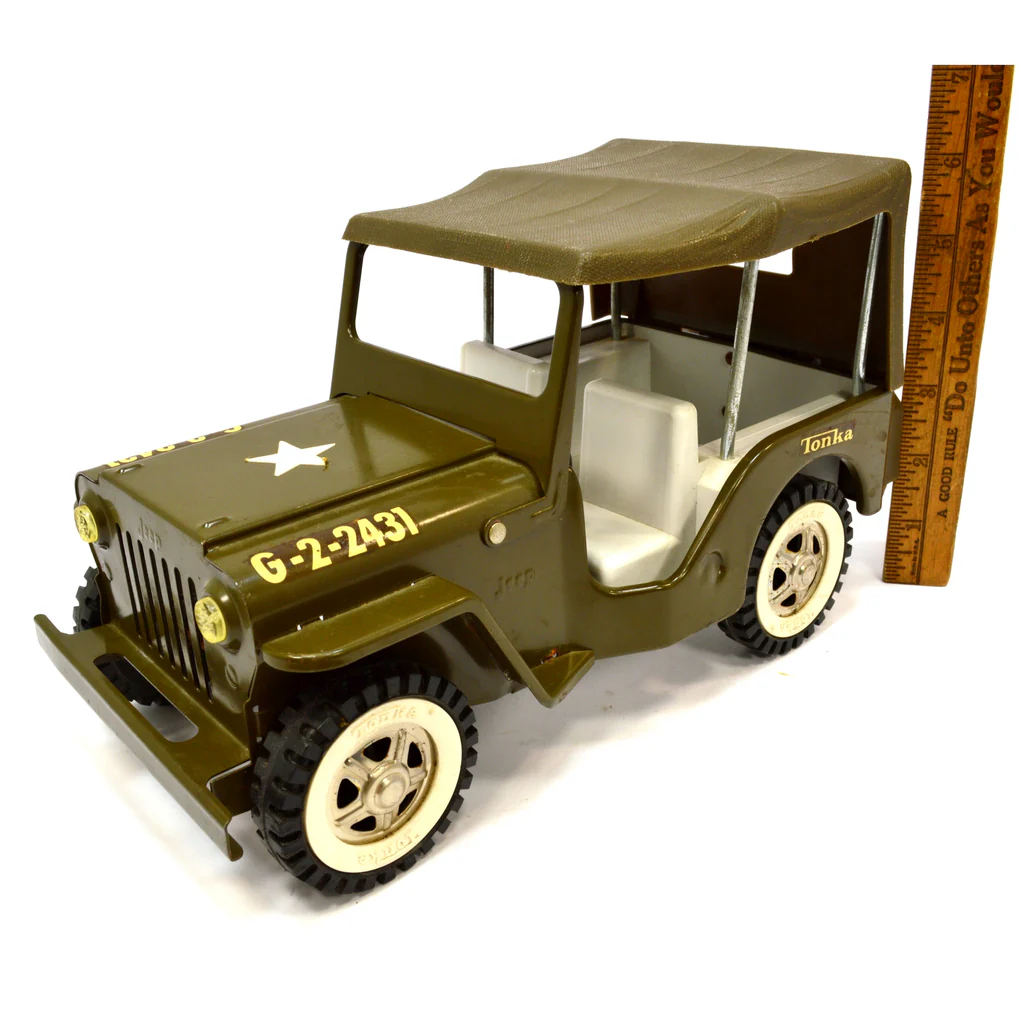 Tonka Military Jeep