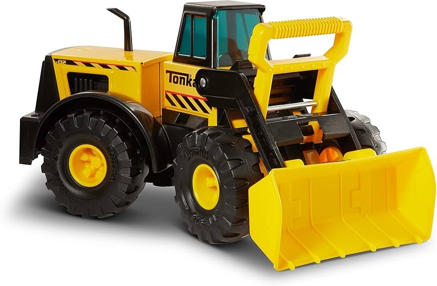 Tonka Steel Classics Backhoe Loader