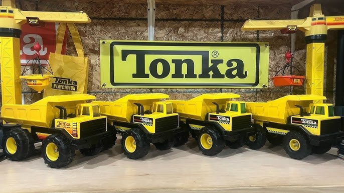 Tonka Trucks - Metal Construction Toys